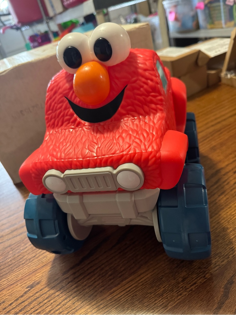Elmo Red Push & Roll Monster Truck - Sesame Street